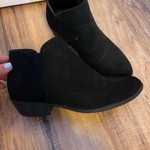 Black booties